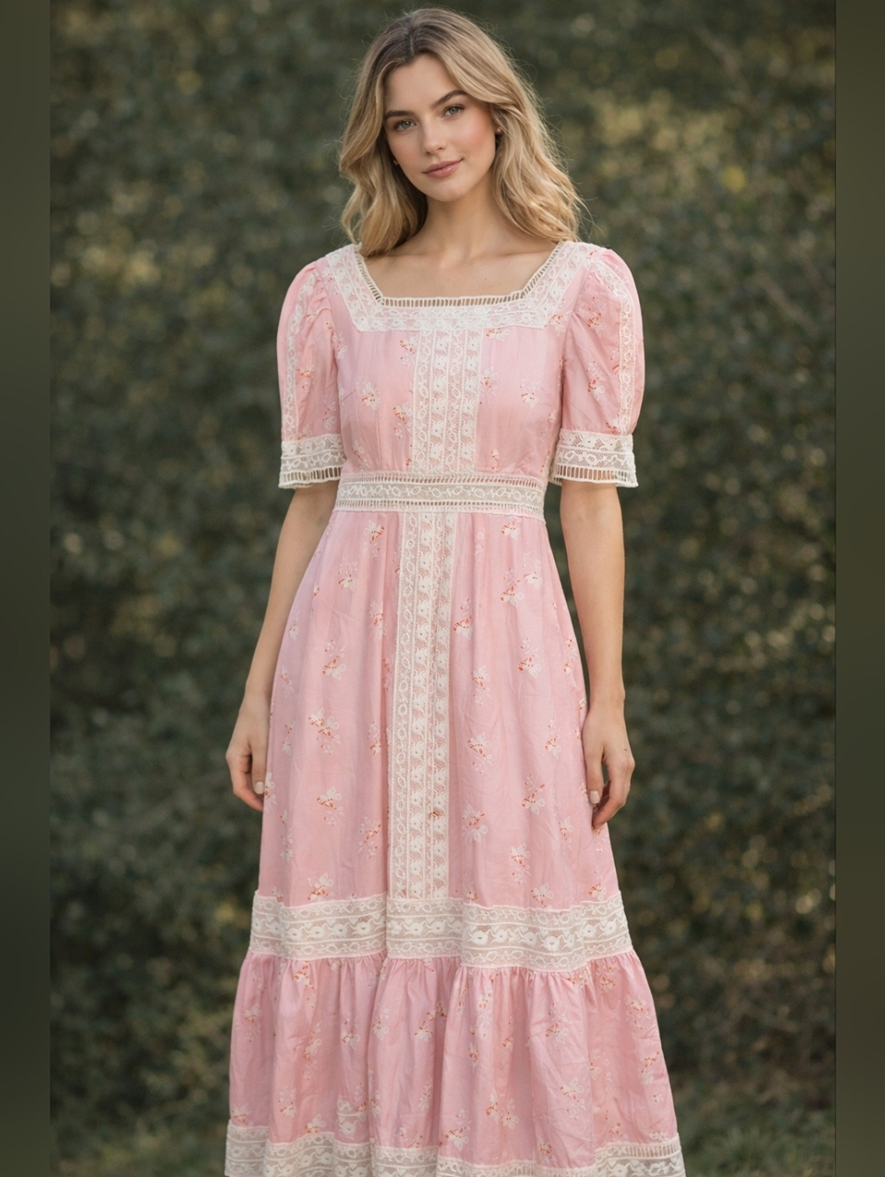 Prairie Maxi Dress NWT Vintage Style
